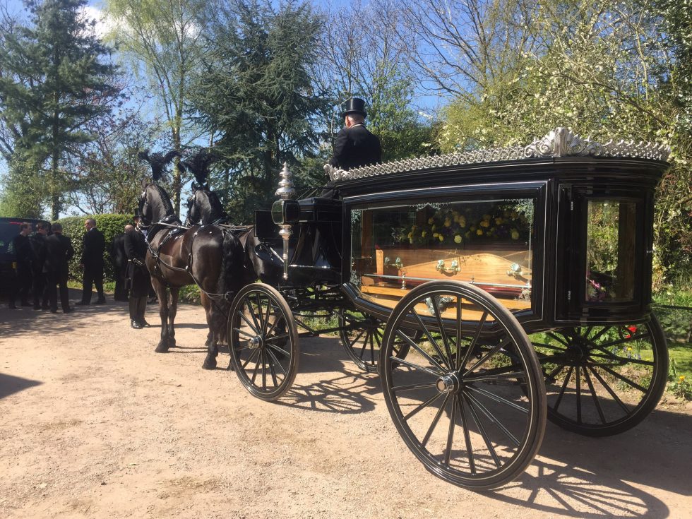 Horse Drawn Hearse William Emery & Sons